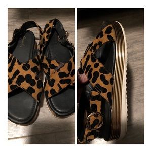 Leopard Sandals